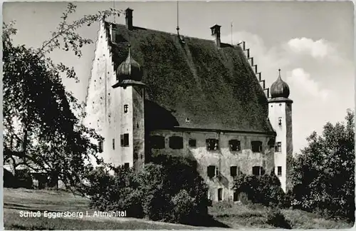 Eggersberg Oberpfalz Schloss Eggersberg x 1962 / Riedenburg /Kelheim LKR