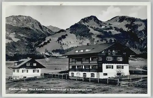 Berg Fischen Allgaeu Haus Kaserer * / Fischen Allgaeu /Oberallgaeu LKR