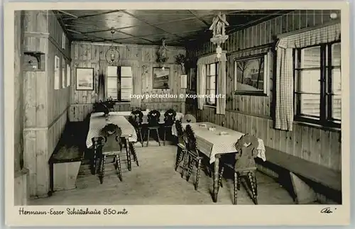 Silberhuette Tirschenreuth Hermann-Esser Schutzhaus x 1939 / Baernau /Tirschenreuth LKR