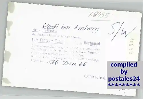 Kastl Amberg  / Kastl /Amberg-Sulzbach LKR
