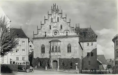 Sulzbach-Rosenberg  Rathaus * 1940 / Sulzbach-Rosenberg /Amberg-Sulzbach LKR