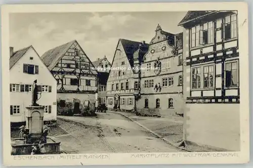 Eschenbach Mittelfranken Marktplatz o 1919 / Pommelsbrunn /Nuernberger Land LKR