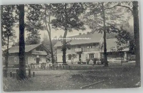 Bogen Niederbayern Rimbach Bogen Niederbayern Unterkunftshuette Forsthaus * 1910 / Bogen /Straubing-Bogen LKR