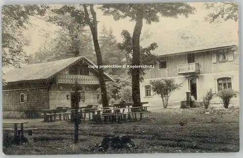 Bogen Niederbayern Rimbach Bogen Niederbayern Forsthaus Touristenhaus x 1916 / Bogen /Straubing-Bogen LKR