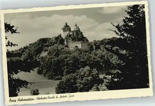 Hohenstein Kirchensittenbach Burg Hohenstein * 1930 / Kirchensittenbach /Nuernberger Land LKR