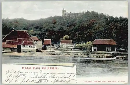 Banz Bad Staffelstein Schloss Banz x 1905 / Bad Staffelstein /Lichtenfels LKR