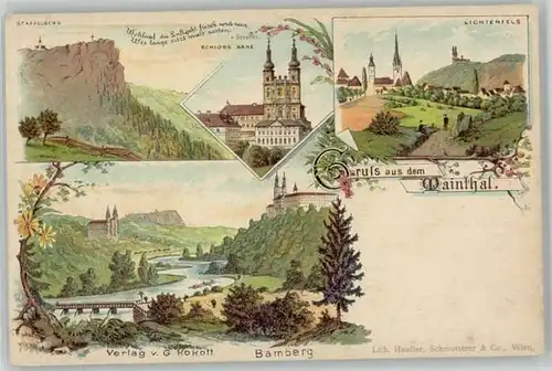 Banz Bad Staffelstein Schloss Banz Staffelberg Bamberg * 1900 / Bad Staffelstein /Lichtenfels LKR