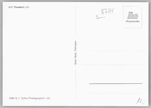 Thundorf Unterfranken Thundorf  * / Thundorf i.UFr. /Bad Kissingen LKR