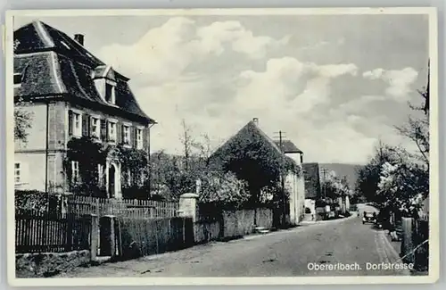 Obererlbach Obererlbach Moenchsberg Dorfstrasse x 1940 / Haundorf /Weissenburg-Gunzenhausen LKR