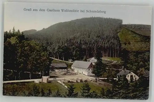 Schmiedeberg  Dippoldiswalde Gasthaus Wahlsmuehle * / Dippoldiswalde /Saechsische Schweiz-Osterzgebirge LKR