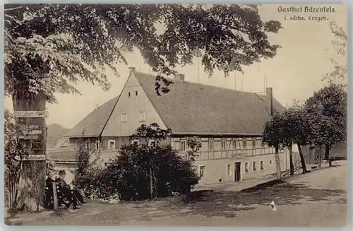 Schmiedeberg  Dippoldiswalde Gasthof Baerenfels x / Dippoldiswalde /Saechsische Schweiz-Osterzgebirge LKR