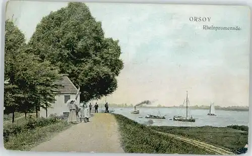 Orsoy Rhein Orsoy Niederrhein  x / Rheinberg /Wesel LKR