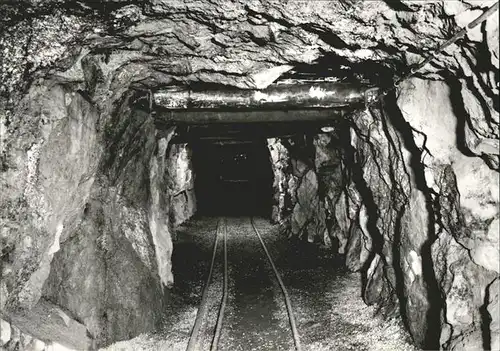 Altenberg Erzgebirge Bergbau-Museum Strecke mit Firstenverzug / Geising /Saechsische Schweiz-Osterzgebirge LKR