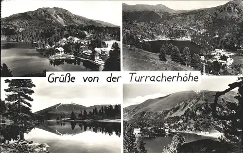 Turracher Hoehe Panorama See Gurktaler Alpen / Gurk /Unterkaernten