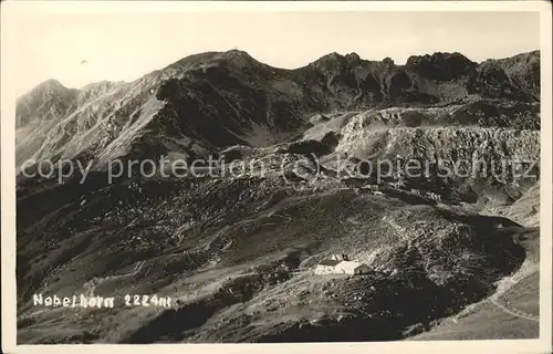 Nebelhorn Panorama Kat. Oberstdorf