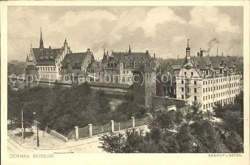 German Museum Pohlgoens Hessen Ansicht von Osten  Kat. Muenzenberg