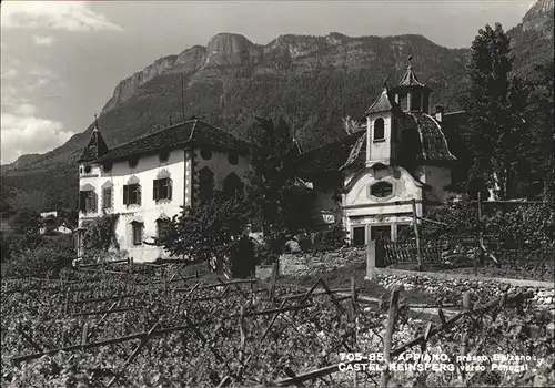 Eppan Suedtirol Schloss Reinsperg  Kat. Italien