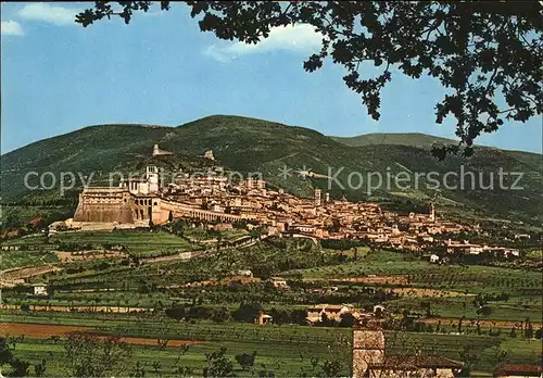 Assisi Umbria Panorama Kat. Assisi