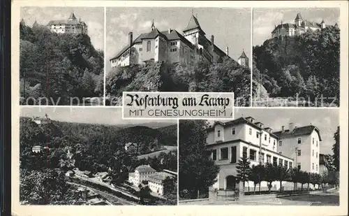 Rosenburg Kamp Die Rosenburg mit Genesungsheim