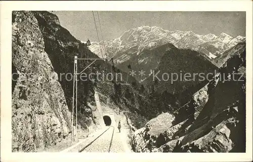 Karwendelbahn Fragenstein Tunnel Kat. Schwaz