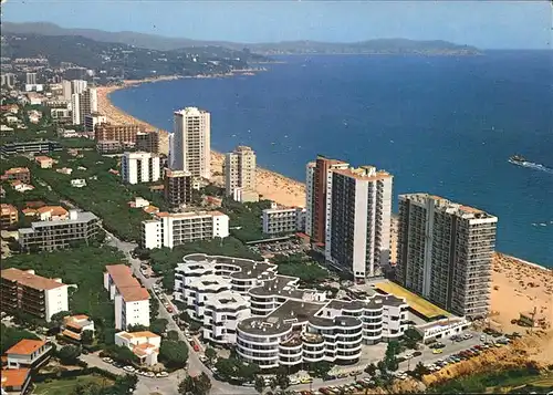 Playa de Aro Cataluna Vista aerea Playa Costa Brava Kat. Baix Emporda