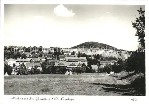 Altenberg Erzgebirge mit Geisingberg Kat. Geising