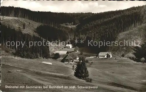 Sommerau Bonndorf im Steinatal suedlicher Schwarzwald