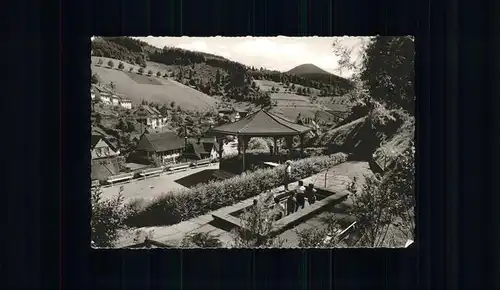 Bad Griesbach Schwarzwald Wassertreten Kurpavillon Mineral- und Moorbad / Bad Peterstal-Griesbach /Ortenaukreis LKR