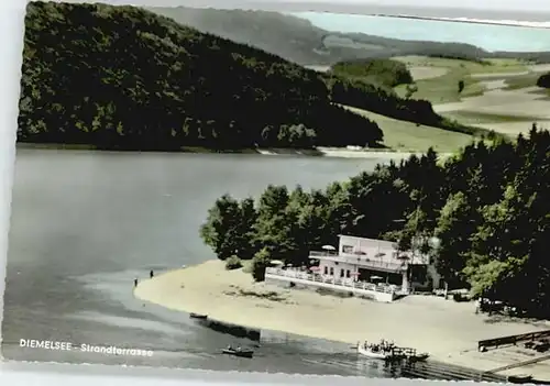 Helminghausen Diemelsee Strandterrassse * / Marsberg /Hochsauerlandkreis LKR