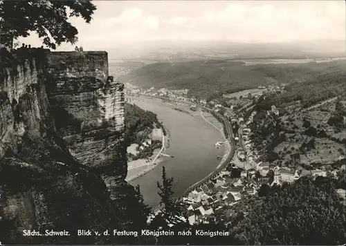 Saechsische Schweiz Festung Koenigsstein 