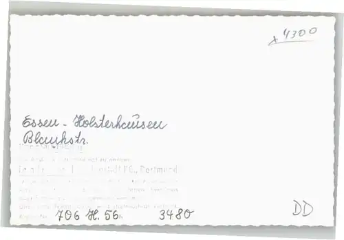 Holsterhausen Dorsten Blankstrasse * / Dorsten /Recklinghausen LKR