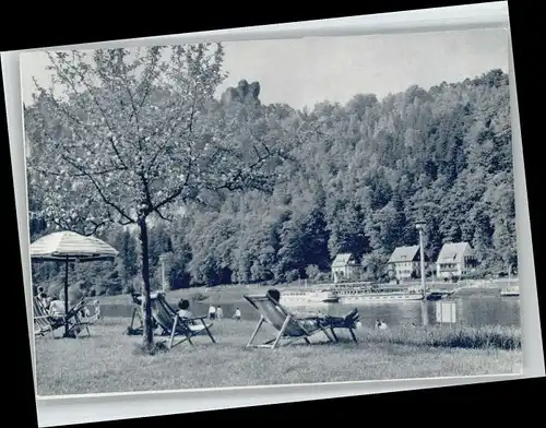 Rathen Saechsische Schweiz Rathen Sachsen Elbe * / Rathen Sachsen /Saechsische Schweiz-Osterzgebirge LKR