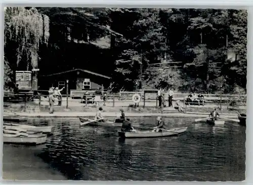 Rathen Saechsische Schweiz Rathen Sachsen Amselsee Bootstation * / Rathen Sachsen /Saechsische Schweiz-Osterzgebirge LKR