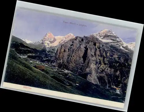 Eiger Grindelwald Eiger Moench Jungfrau * / Eiger /Rg. Grindelwald