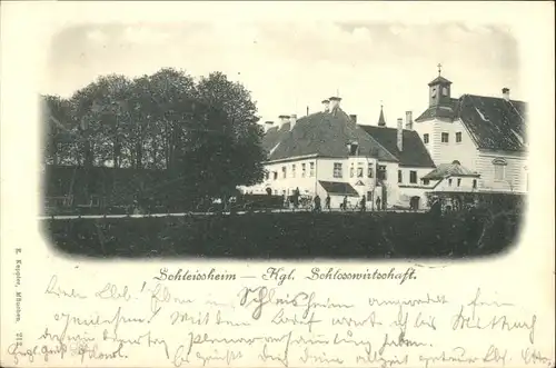 Schleissheim Oberschleissheim Schloss Wirtschaft  x / Oberschleissheim /Muenchen LKR