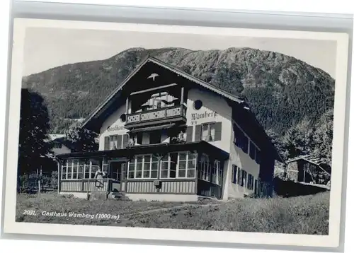 Wamberg Garmisch-Partenkirchen Gasthaus * / Garmisch-Partenkirchen /Garmisch-Partenkirchen LKR