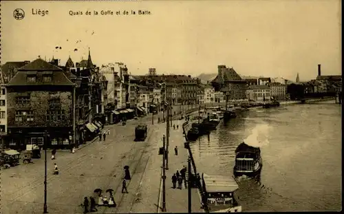 Liege Luettich Liege Quai Goffe Batte x / Luettich /Provinde Liege Luettich