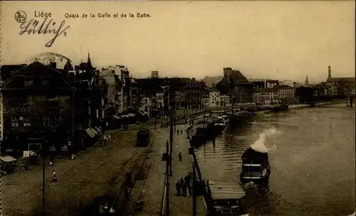 Liege Luettich Liege Quai Goffe Batte x / Luettich /Provinde Liege Luettich