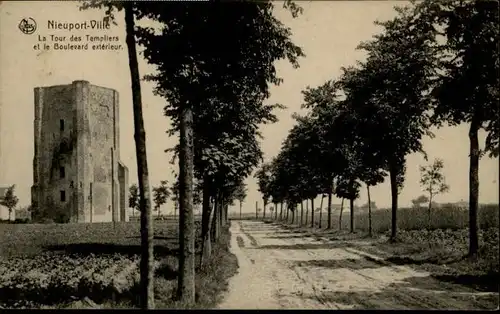 Nieuport-Bains Nieuport Ville Tour Templiers Boulevard exterieur * /  /