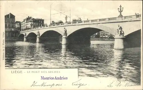 Liege Luettich Liege Pont Arches x / Luettich /Provinde Liege Luettich