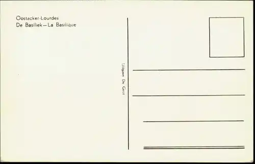 Oostacker Oostacker Lourdes Basiliek Basilique * /  /