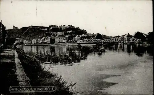 Namur Wallonie Namur Passerelle Citadelle x /  /