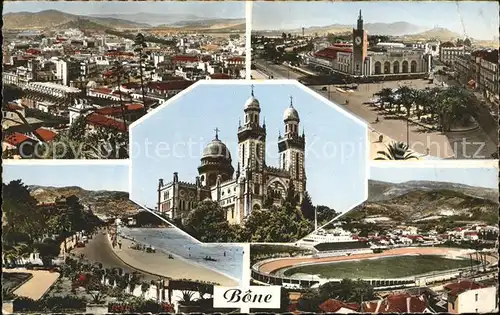 Bone Panorama mit Teilansichten Kat. Algerien