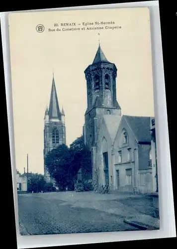 Renaix Renaix Eglise St. Hermes Rue Cimetiere Chapelle * /  /