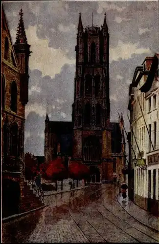 Gent Gand Flandre Gent Gand Sint-Baaf Hoofdkerk Cathedrale St. Bavon x /  /