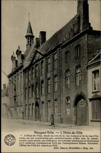 Nieuport-Bains Nieuport Ville Hotel de Ville * /  /