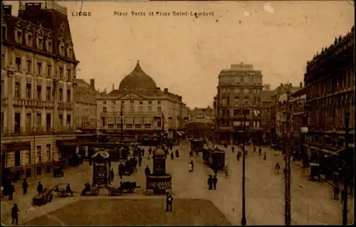 Liege Luettich Liege Place Verte Place Saint-Lambert * / Luettich /Provinde Liege Luettich