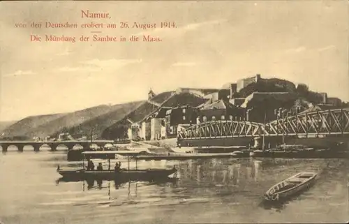 Namur Wallonie Namur Sambre Maas * /  /