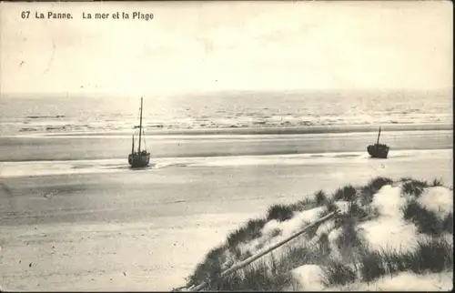 La Panne La Panne Plage x /  /