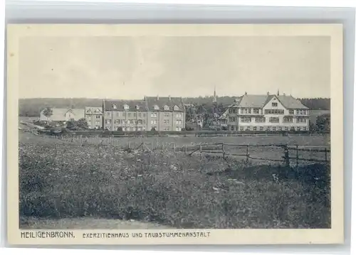 Heiligenbronn Schramberg Exerzitienhaus Taubstummenanstalt * / Schramberg /Rottweil LKR